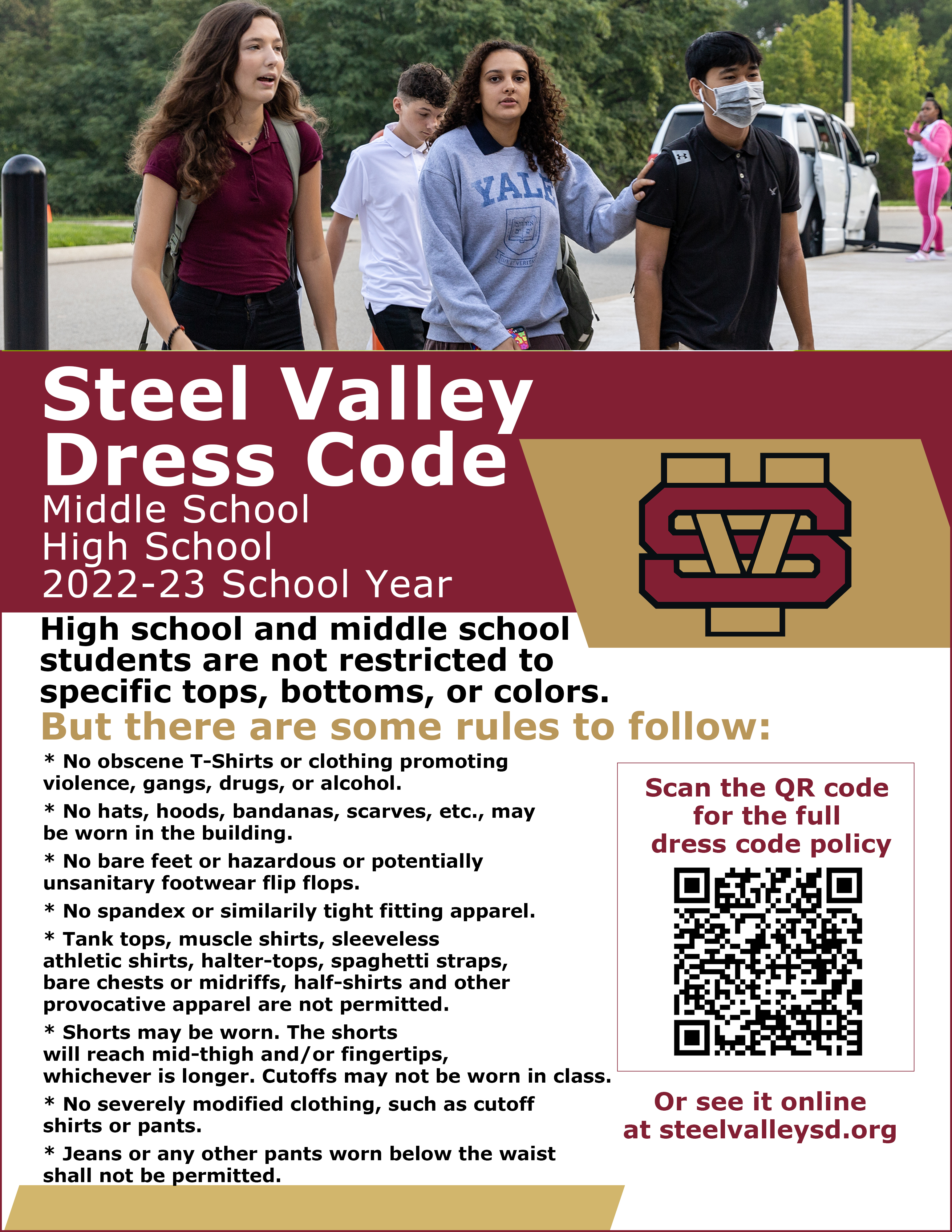 high school dress code